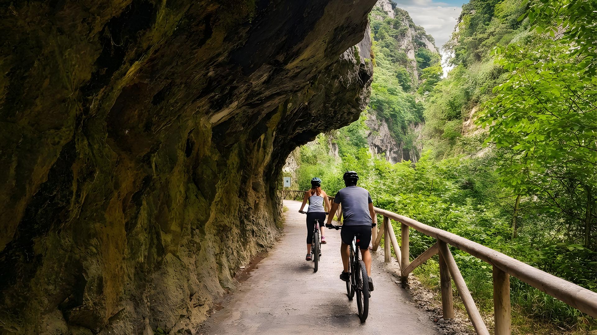 Punto de recogida La Senda del Oso en Bici, Entrago