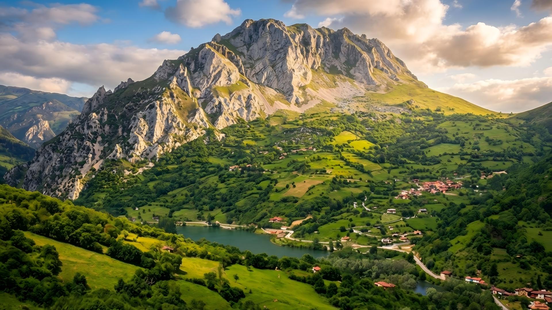 Senda del Oso desde Valdemurio, vista panorámica