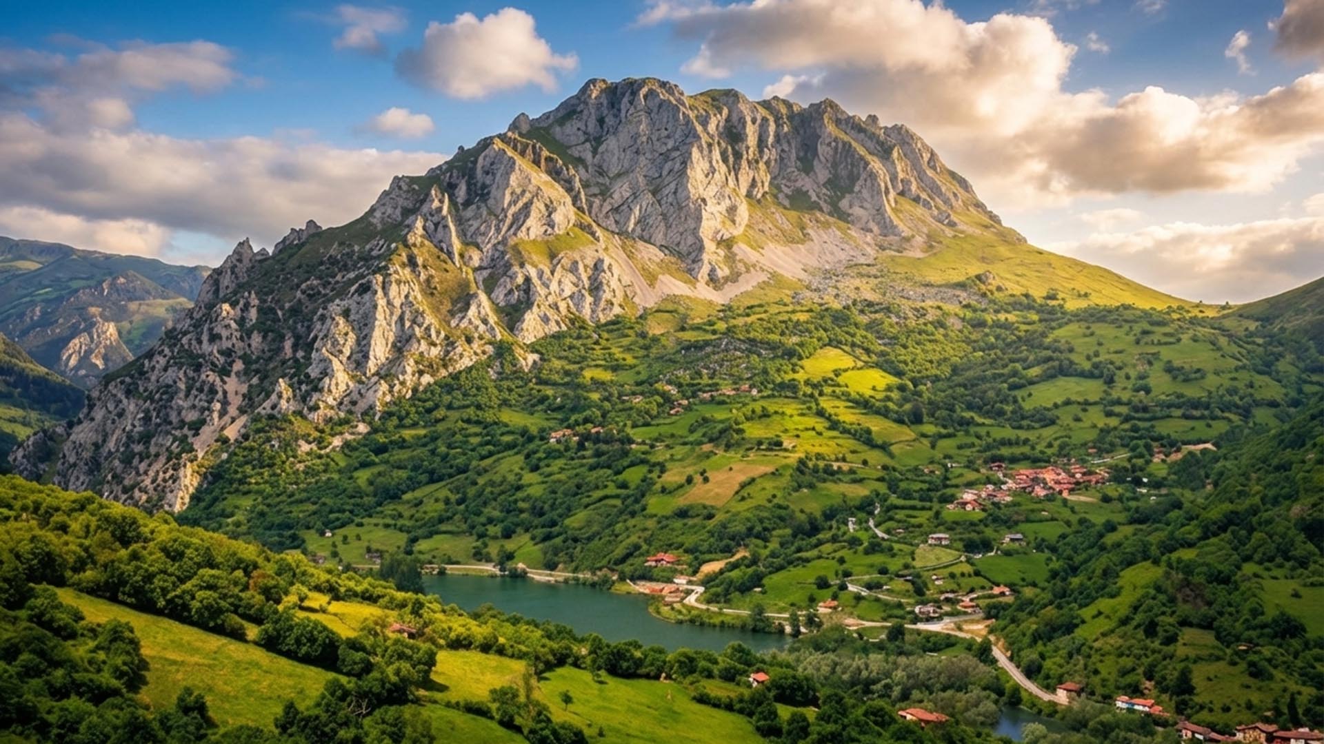 Senda del Oso desde Valdemurio, vista panorámica